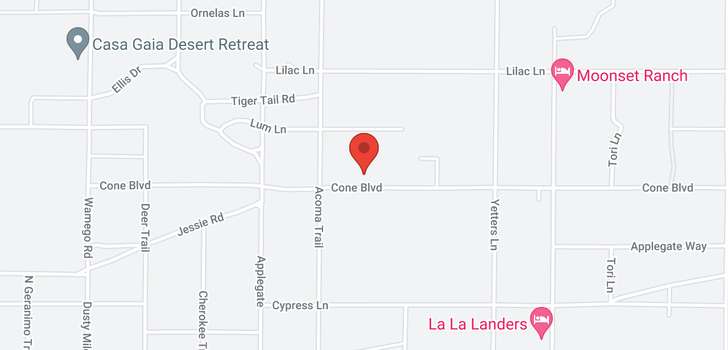 map of 56172 Cone Landers, CA 92285